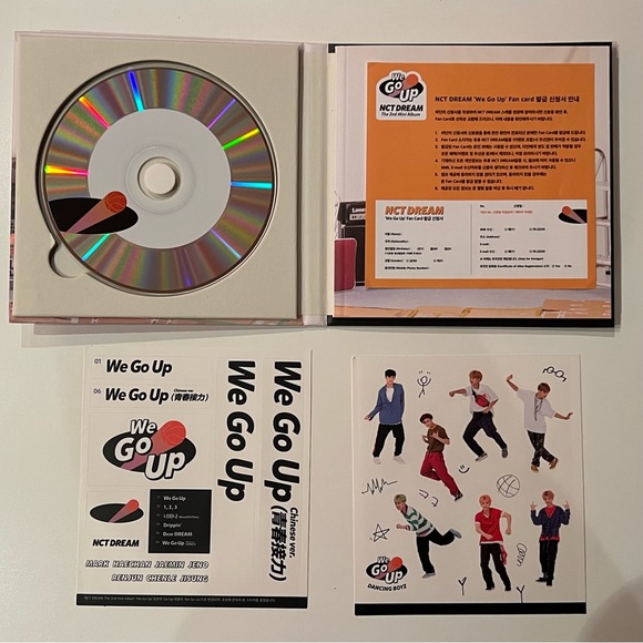 NCT Dream We Go Up (slightly sun damaged) - Picture 2 of 2